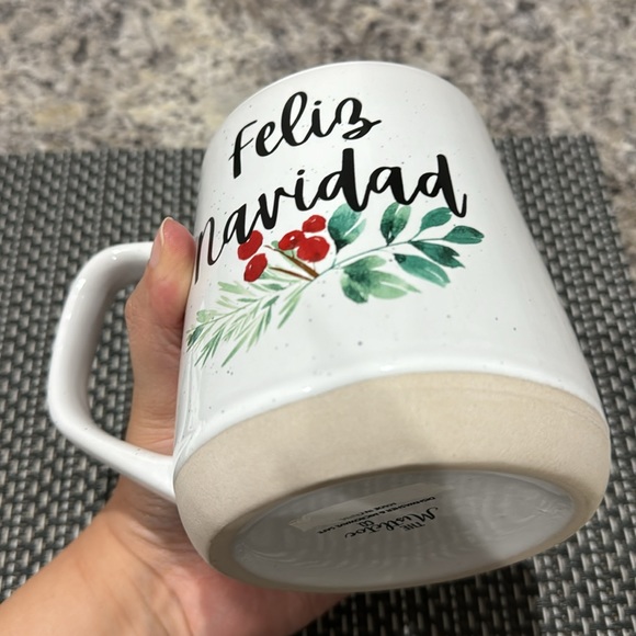 Feliz Navidad Christmas Large Coffee Tea Mug - Picture 6 of 10
